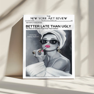 Audrey - Póster de Crítica de Arte