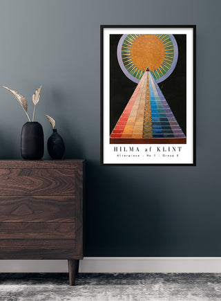 Póster Retábulo de Hilma af Klint n.º 1