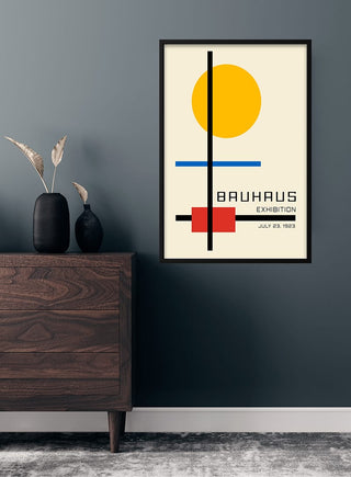 Póster da exposição Bauhaus