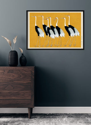 Póster Grous japoneses