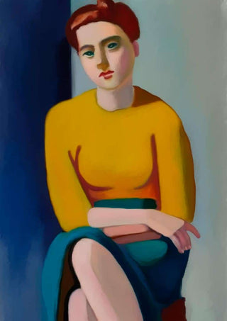VILHELM LUNDSTRØM - Retrato de Hanne, poster