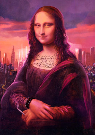 Poster Mona Lisa dos tempos modernos