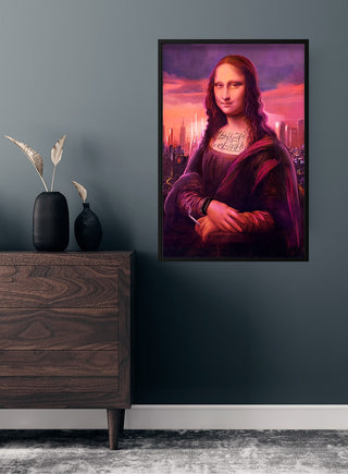 Poster Mona Lisa dos tempos modernos