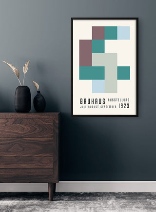Poster Bauhaus Ausstellung 1923