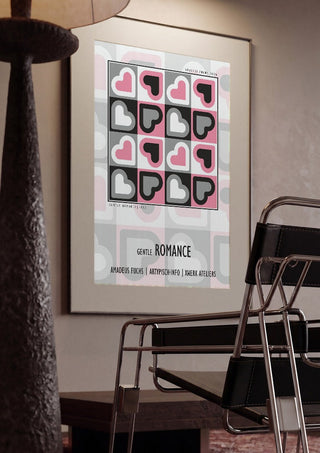 Gentle Romance - Priority Signal by Amadeus Fuchs framed in a dim room beside a tubular steel chair