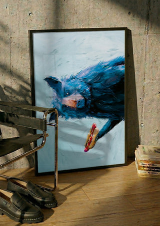 Blue Bear Hot Dog - Natascha Baumgärtner