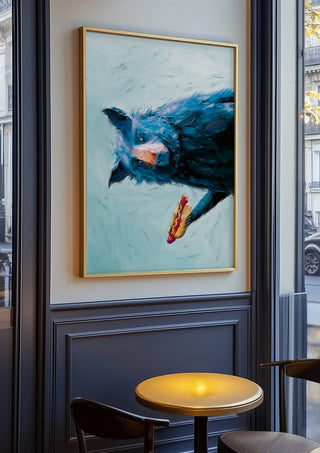 Blue Bear Hot Dog - Natascha Baumgärtner