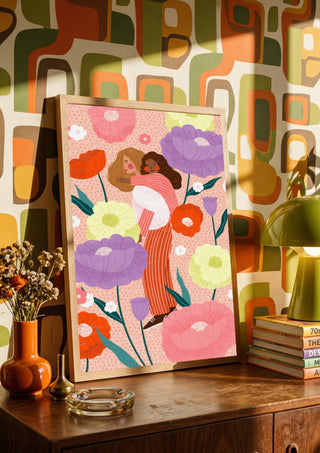Joyful Floral Embrace - Bea Müller
