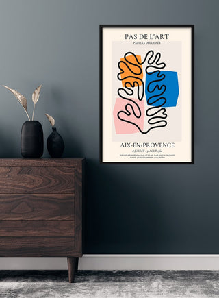 Poster Pas De L'art inspirado em Matisse