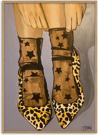 Leopard Heels - Art By Biba