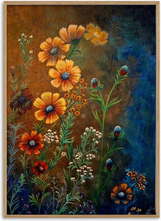Cosmos in Ochre - Svetla Stoyanova Bassi