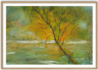 Tree in Gold Light - luco art