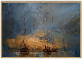 Boats in the Mist - Justyna Kopania