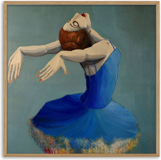 Ballerina in Blue - Justyna Kopania