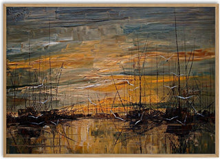 Harbour at Dusk - Justyna Kopania