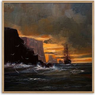 Ship by the Cliffs - Justyna Kopania