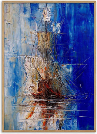 Ship in Blue - Justyna Kopania