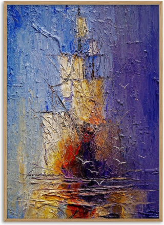 Ships in Violet and Gold - Justyna Kopania