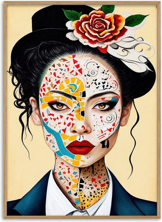 Mosaic Face - Tara Green
