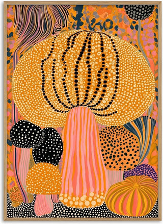 Orange Dot Mushroom - Yokohama