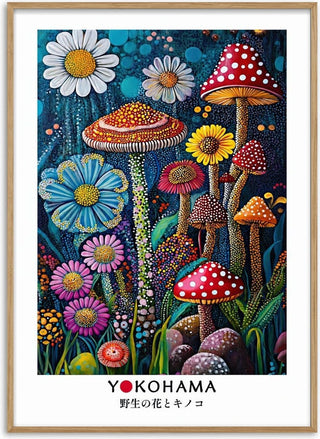 Wild Flowers and Mushrooms - Yokohama