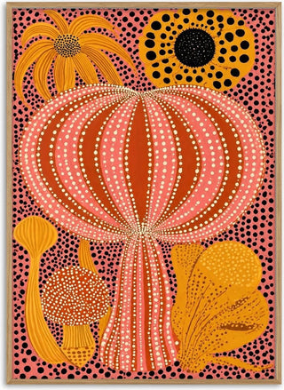 Pink Dotted Pumpkin - Yokohama