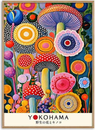 Mushroom and Flower Garden - Yokohama