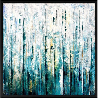 Teal Abstract - Marina Agre