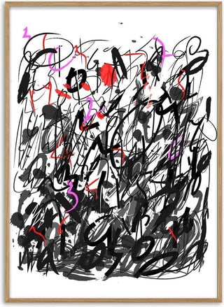 Abstract Street Art Poster
