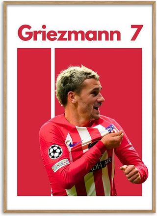 Antoine Griezmann Football Poster