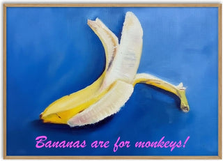 Bananas are for monkeys! - creatievananne
