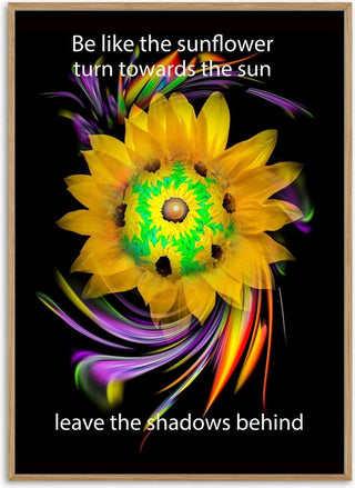 Be like the sunflower - Walter Zettl