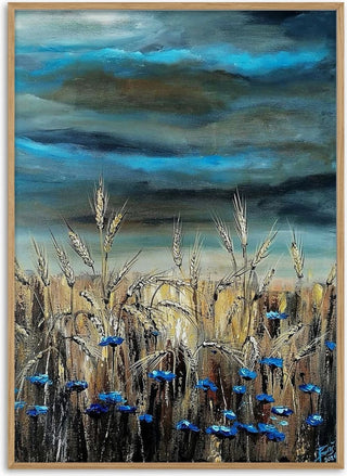 Blue fields - Lüba