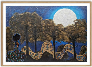 Camino al Baile - Naïve Art by YLR