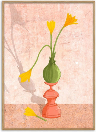 Crocus on pedestal - Creationsbyeditabrus