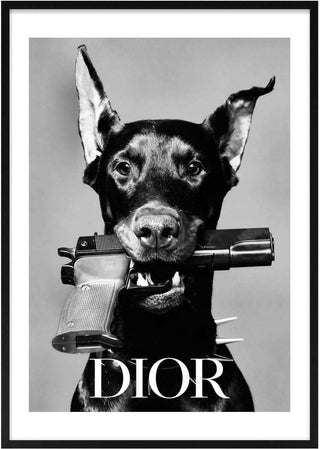Dior Dog Poster