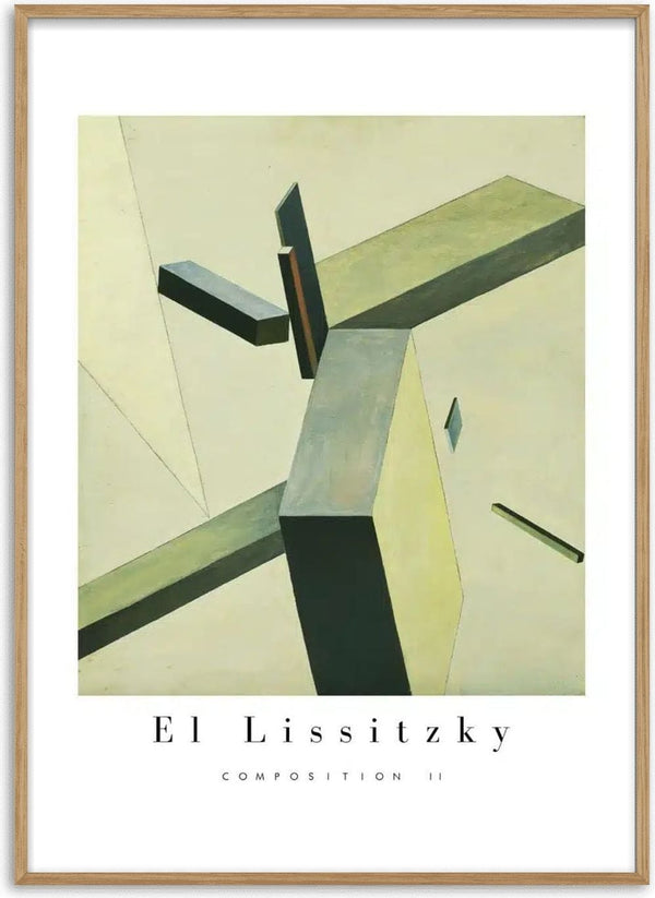Póster da exposição El Lissitzky