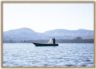 Fishermen Of Naivasha. (four) - Gloria Mwivanda