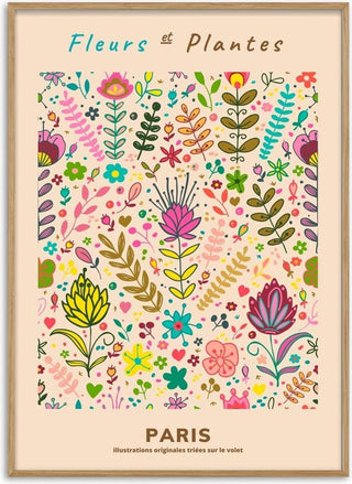 Fleurs et Plantes Paris #4 KUNSTPLAKAT