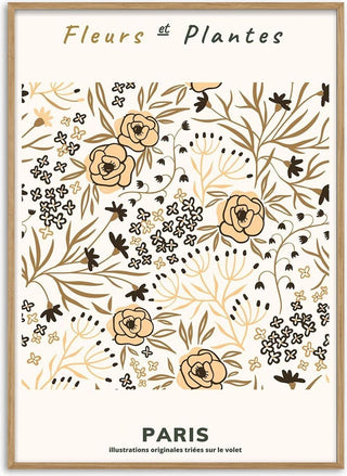 Fleurs et Plantes Paris #3 KUNSTPLAKAT