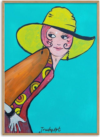 Frau mit Hut - Trude