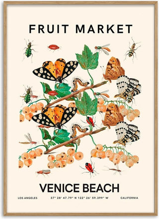Fruit Market - Venice Beach Poster