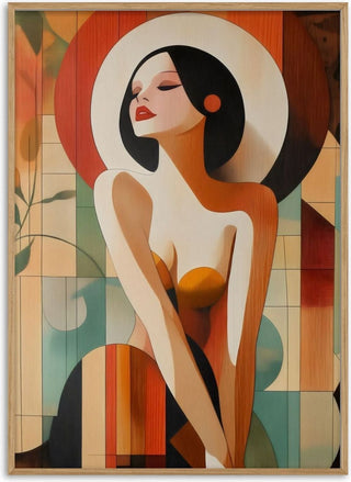 Golden Silence - Art Deco Femme Fatale - ArtySjak