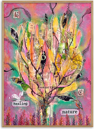 Healing Nature Pink - Enikő Marosváry-Kramcsák