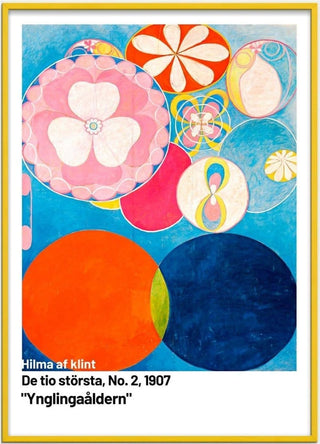 Hilma af Klint - De ti største nr. 2 poster