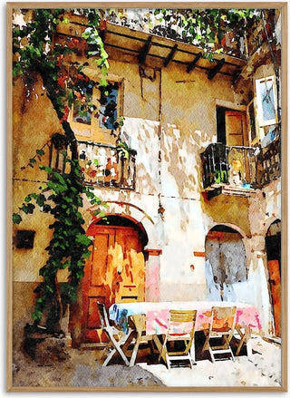 Italian courtyard - Massimo Frascogna