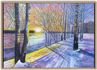 Late Afternoon in Winter - Finbar Stevens Art