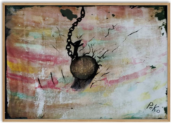 Let's break down all the walls by PeKo - a wrecking ball swinging into a cracked pale wall