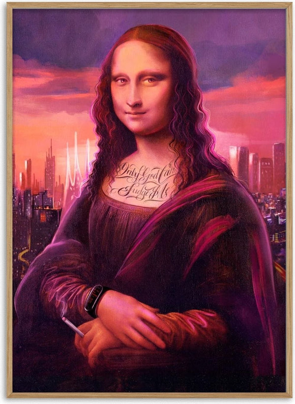 Poster Mona Lisa dos tempos modernos