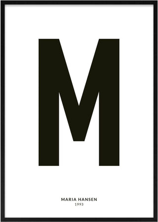 My Letter – Personalised Letter Poster
